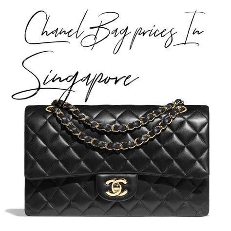 chanel bag singapore price